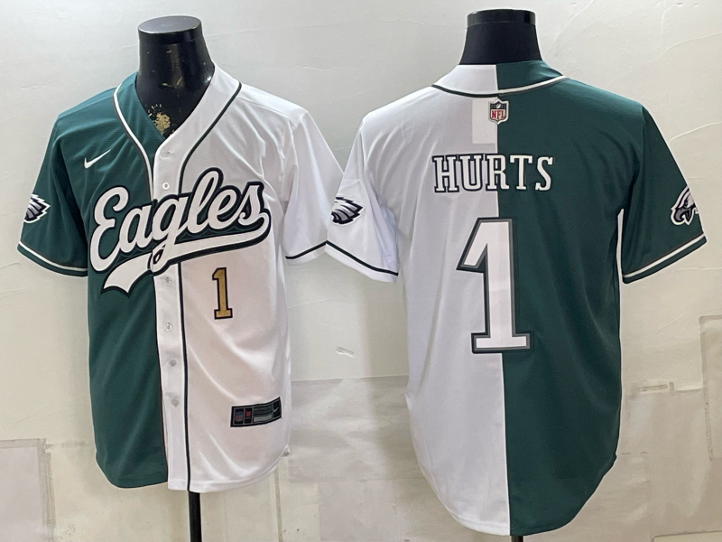Men 2026 Philadelphia Eagles #1 Hurts white Nike Limited NFL Jersey 0812005